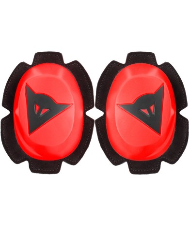 DESLIZADERAS SLIDER DAINESE PISTA RAIN KNEE SLIDER ROJO FLUOR
