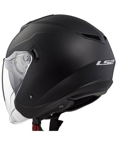 CASCO LS2 TWISTER II NEGRO MATE