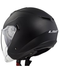 CASCO LS2 TWISTER II NEGRO MATE
