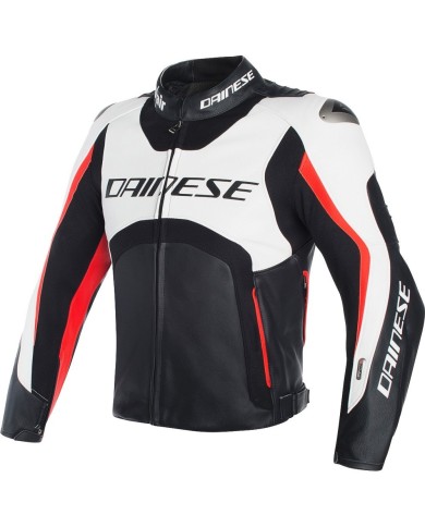 CHAQUETA DAINESE D-AIR MISANO PERFORADA ROJA