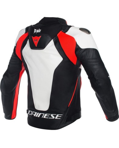 CHAQUETA DAINESE D-AIR MISANO PERFORADA ROJA