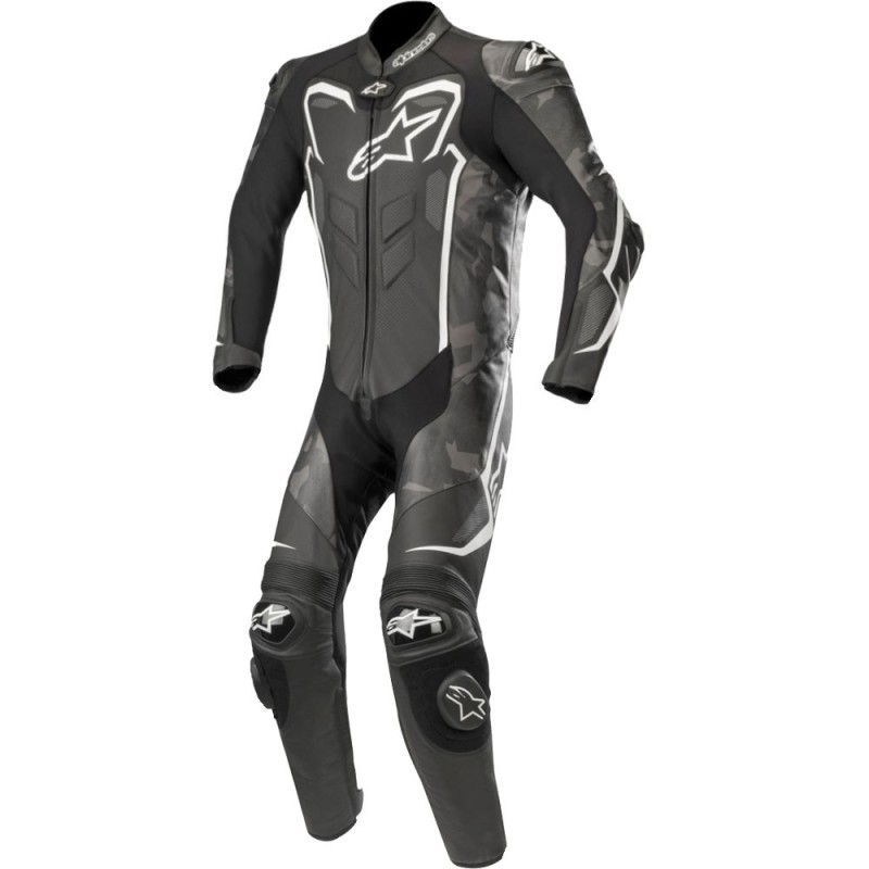 MONO ALPINESTARS GP PLUS CAMO PROFESIONAL NEGRO/BLANCO