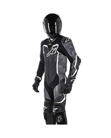 MONO ALPINESTARS GP PLUS CAMO PROFESIONAL NEGRO/BLANCO