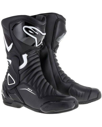 BOTAS ALPINESTARS STELLA SMX-6 V2 LADY NEGRA/BLANCA
