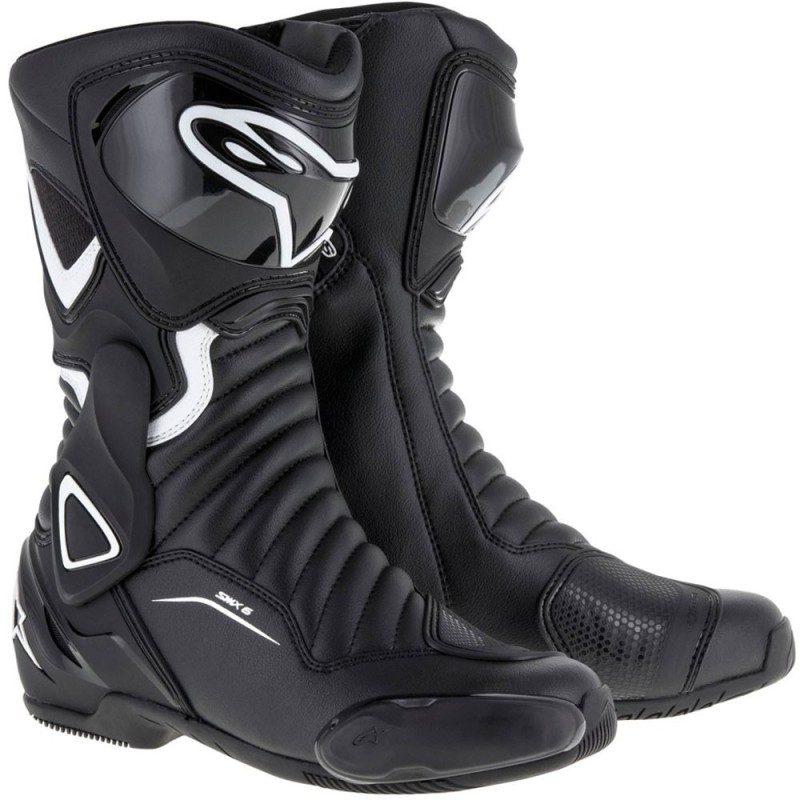 BOTAS ALPINESTARS STELLA SMX-6 V2 LADY NEGRA/BLANCA