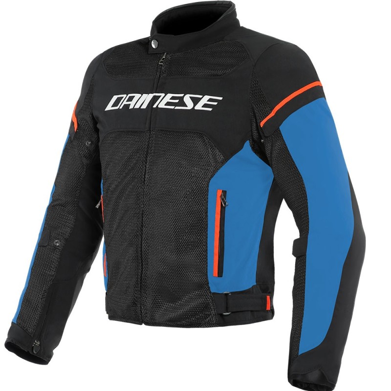 CHAQUETA DAINESE AIR-FRAME D1 PERFORADA BLACK/BLUE/RED