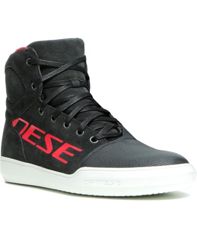 ZAPATILLAS DAINESE YORK D-WP DARK-CARBON/RED