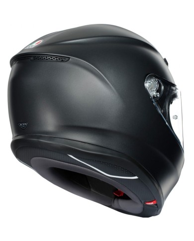 CASCO AGV K6 NEGRO MATE