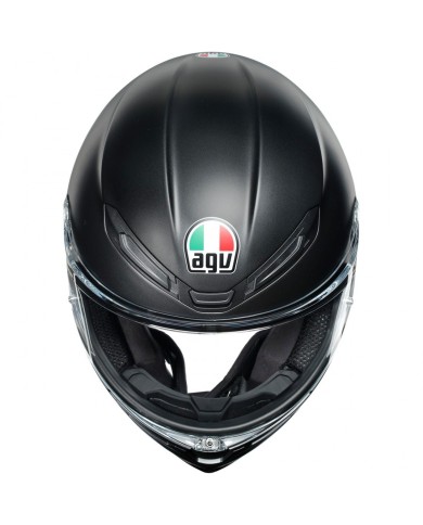 CASCO AGV K6 NEGRO MATE