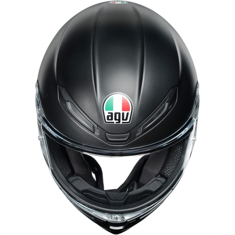 CASCO AGV K6 NEGRO MATE