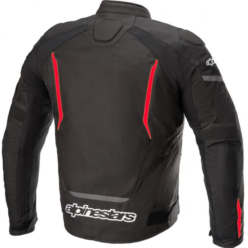 CHAQUETA ALPINESTARS T-JAWS V3 WATERPROOF NEGRA/ROJO
