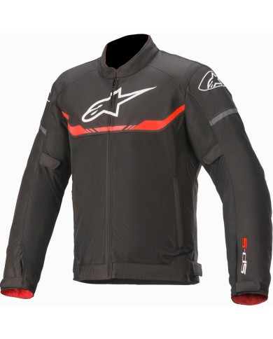 CHAQUETA ALPINESTARS T-SPS AIR NEGRA/ROJO FLUOR