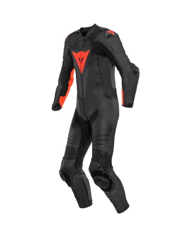 MONO DAINESE LAGUNA SECA 5 PROFESIONAL PERFORADO NGR/ROJO-FLUOR