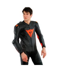 MONO DAINESE LAGUNA SECA 5 PROFESIONAL PERFORADO NGR/ROJO-FLUOR