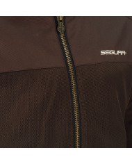 CHAQUETA SEGURA OSKAR MARRON PERFORADA