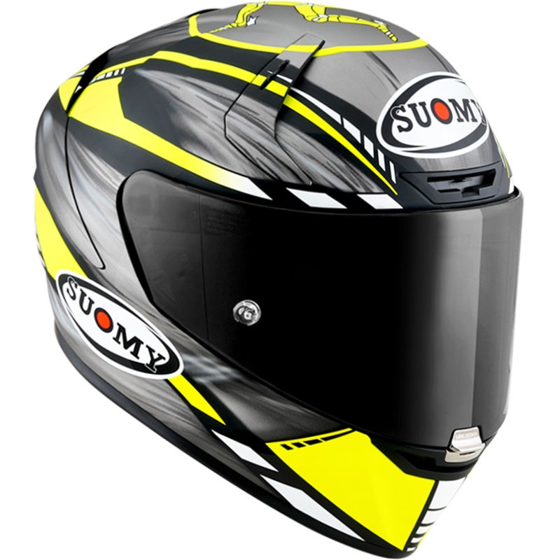 CASCO SUOMY SR-GP ON BOARD GRIS/AMARILLO FLUOR
