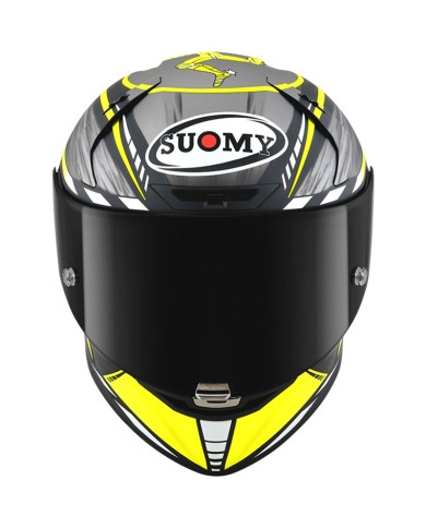 CASCO SUOMY SR-GP ON BOARD GRIS/AMARILLO FLUOR