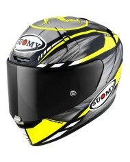 CASCO SUOMY SR-GP ON BOARD GRIS/AMARILLO FLUOR