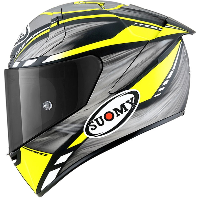 CASCO SUOMY SR-GP ON BOARD GRIS/AMARILLO FLUOR