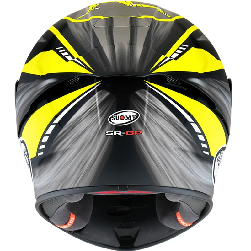 CASCO SUOMY SR-GP ON BOARD GRIS/AMARILLO FLUOR