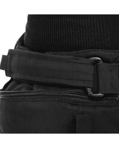 PANTALONES DAINESE CARVE MASTER 3 GORE-TEX BLACK/LAVA-RED