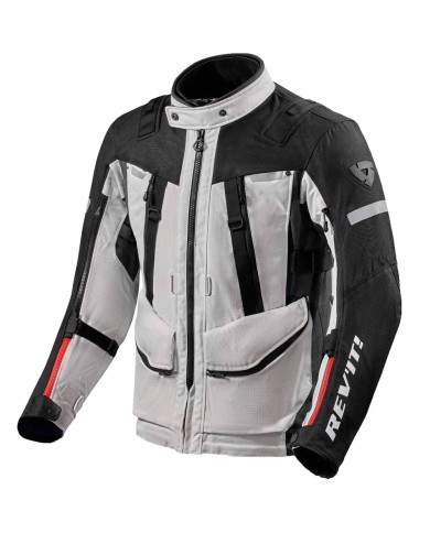 CHAQUETA REVIT SAND 4 H2O GRIS/NEGRO