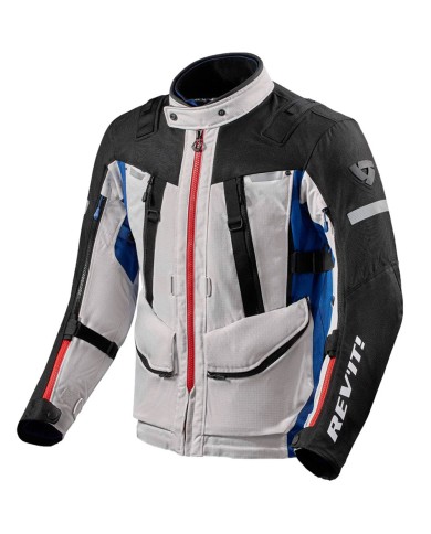 CHAQUETA REVIT SAND 4 H2O GRIS/AZUL