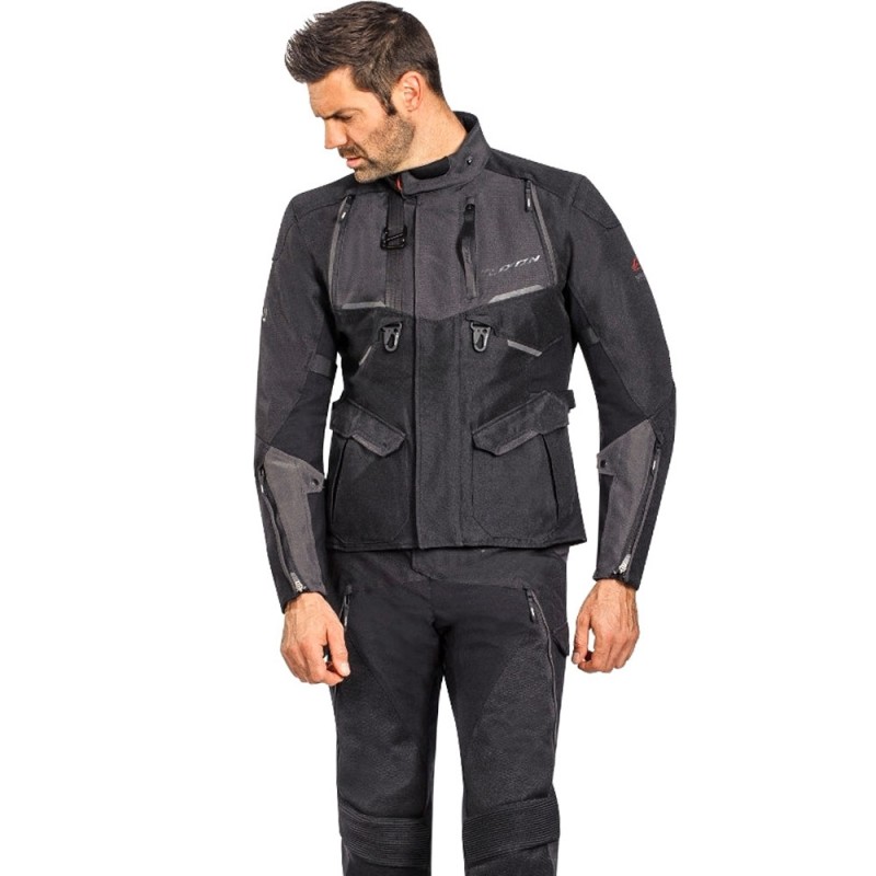CHAQUETA IXON EDDAS NEGRO/ANTRACITA