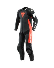 MONO DAINESE TOSA PROFESIONAL NEGRO/ROJO FLUOR