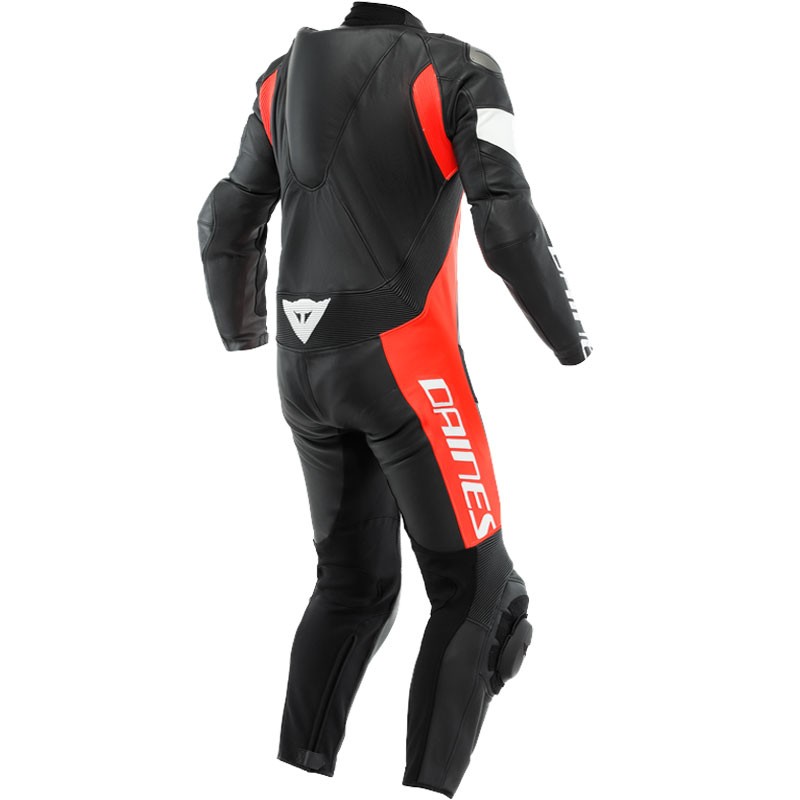 MONO DAINESE TOSA PROFESIONAL NEGRO/ROJO FLUOR