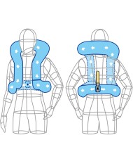 CHALECO AIR-BAG HIT-AIR RS-1 CIRCUITO AZUL