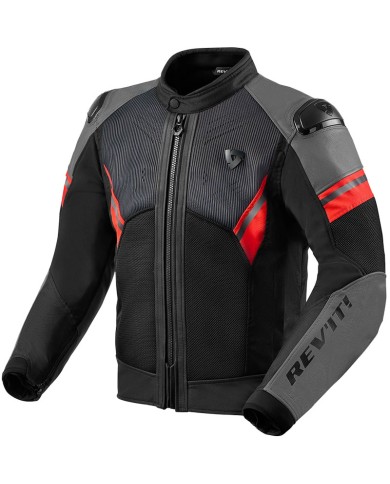 CHAQUETA REVIT MANTIS 2 H2O NEGRO/ROJO