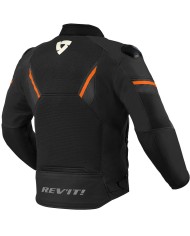 CHAQUETA REVIT MANTIS 2 H2O NEGRO/NARANJA