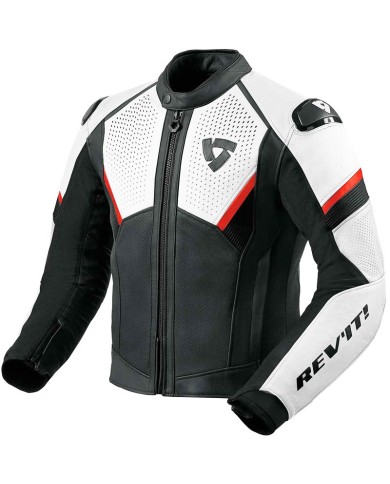 CHAQUETA REVIT MATADOR NEGRO/BLANCO/ROJO FLUOR