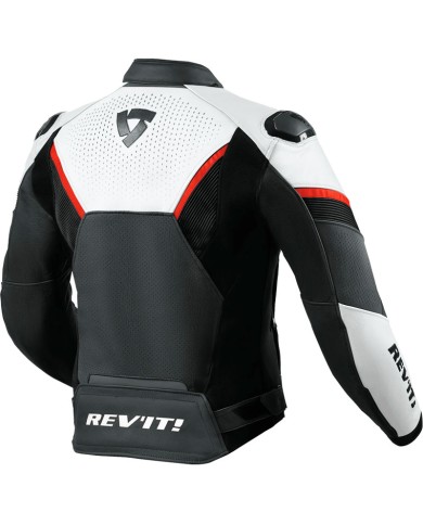 CHAQUETA REVIT MATADOR NEGRO/BLANCO/ROJO FLUOR