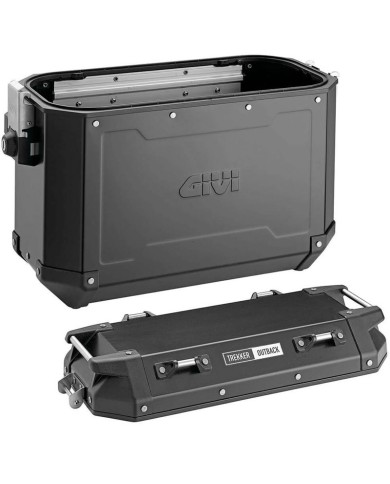 MALETA GIVI TREKKER OUTBACK 37 IZQUIERDA BLACK LINE