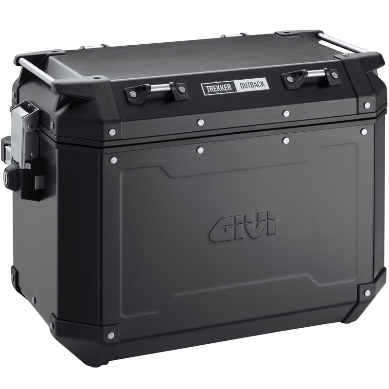 MALETA GIVI TREKKER OUTBACK 48 DERECHA BLACK LINE