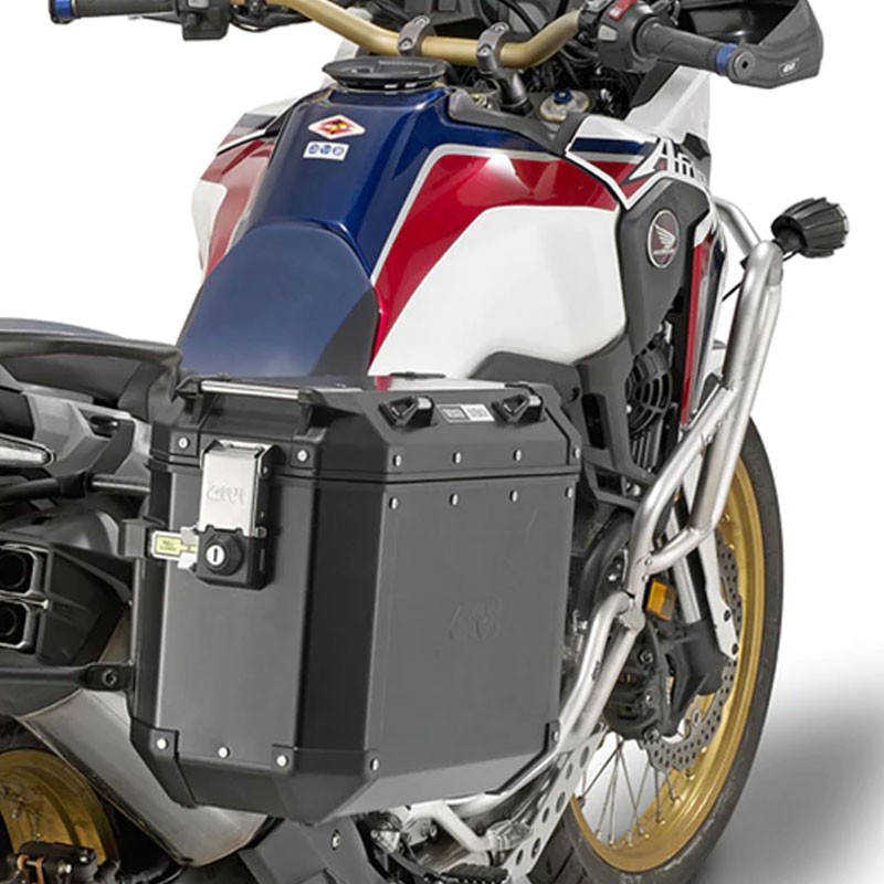MALETA GIVI TREKKER OUTBACK 48 DERECHA BLACK LINE