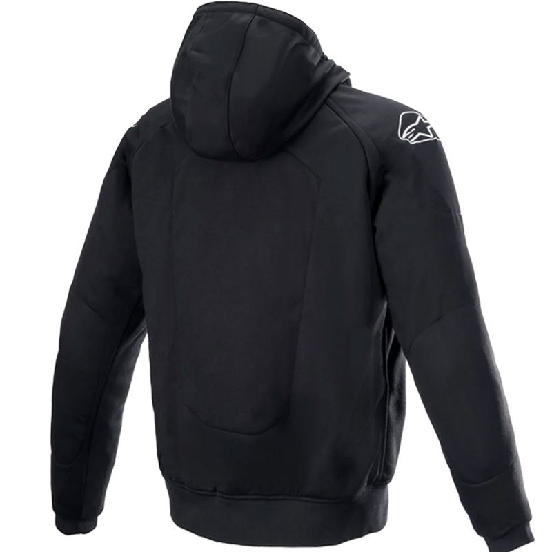 SUDADERA ALPINESTARS CHROME IGNITION BLACK/YELLOW FLUO