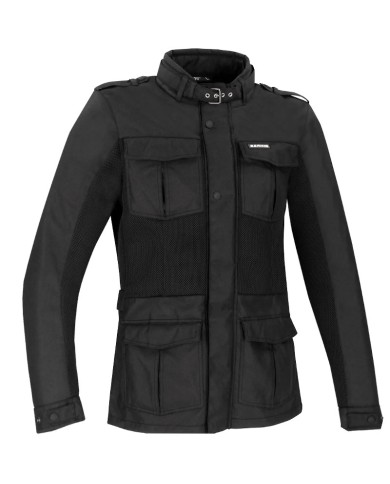 CHAQUETA BERING WALLACE NEGRA