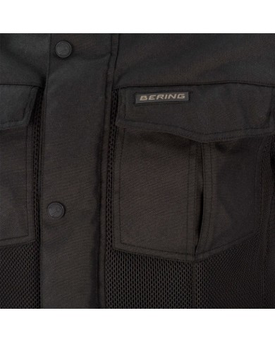 CHAQUETA BERING WALLACE NEGRA