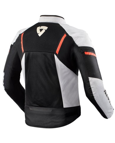 CHAQUETA REVIT GT-R AIR 3 BLANCO/ROJO FLUOR