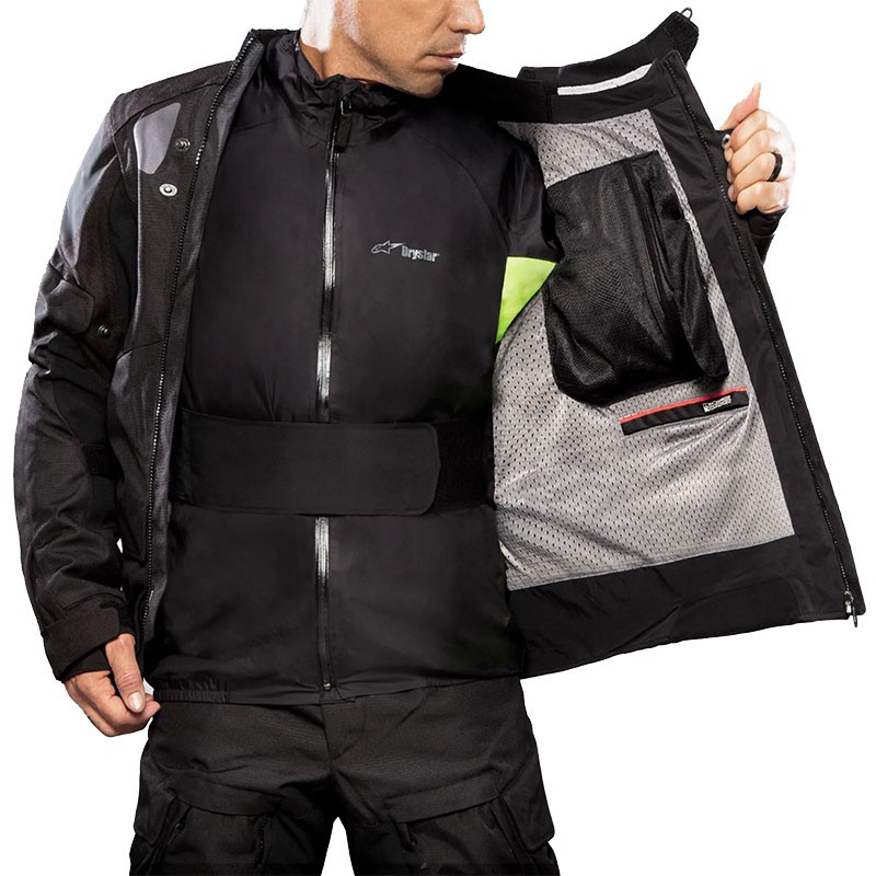 CHAQUETA ALPINESTARS HALO DRYSTAR BLACK 