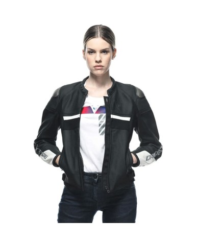 CHAQUETA DAINESE RAPIDA LADY BLACK-MATT