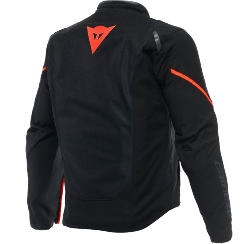 CHAQUETA DAINESE SMART JACKET LS SPORT BLACK/FLUO-RED