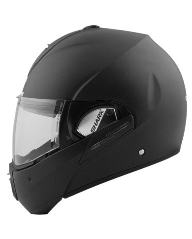 CASCO SHARK EVOLINE SERIE-3 NEGRO MATE