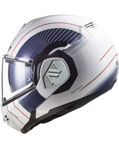 CASCO LS2 ADVANT MODULAR COOPER WHITE/BLUE