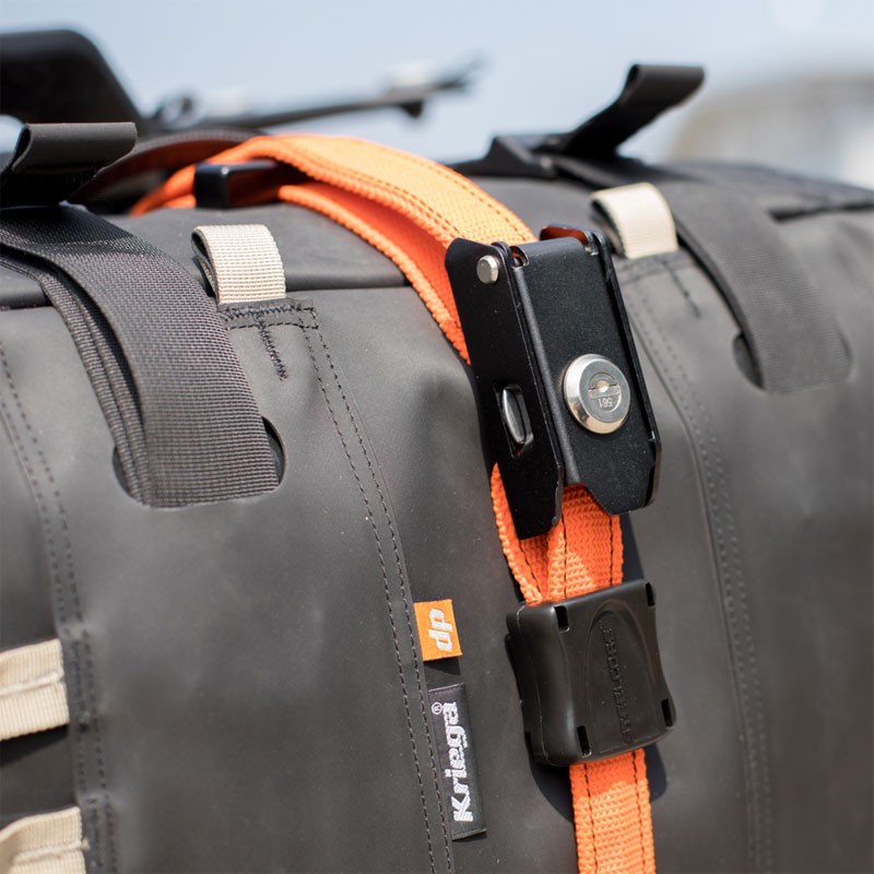 CINCHA DE SEGURIDAD KRIEGA STEELCORE SECURE STRAP NARANJA