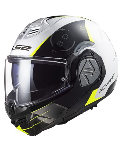CASCO LS2 ADVANT MODULAR CODEX WHITE/BLACK