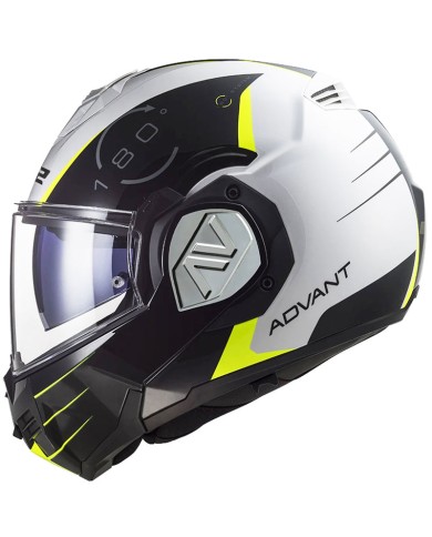 CASCO LS2 ADVANT MODULAR CODEX WHITE/BLACK
